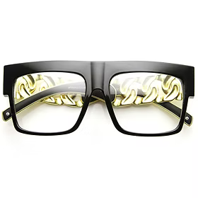 Cuban Link Glasses (Plastic)